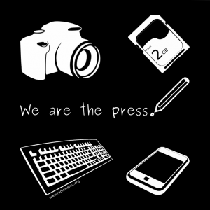 We are the press.